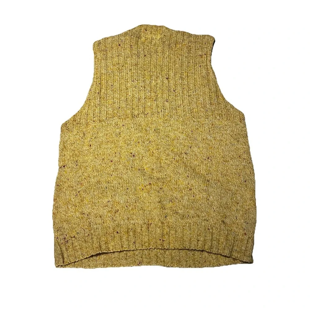 Vintage Munsingwear Tan Sweater Vest  W/pockets Men's M‎ Grandpa Core 90s 80s